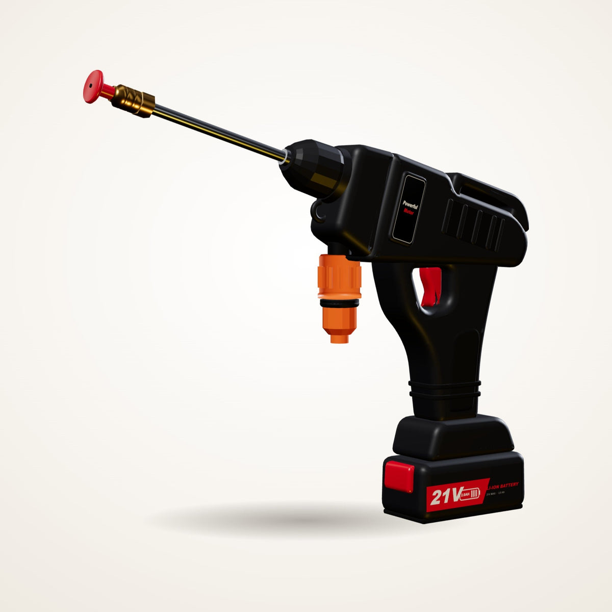 JETVOLT PRO — Cordless Pressure Washer Kit with 2 Batteries & Foam Cannon